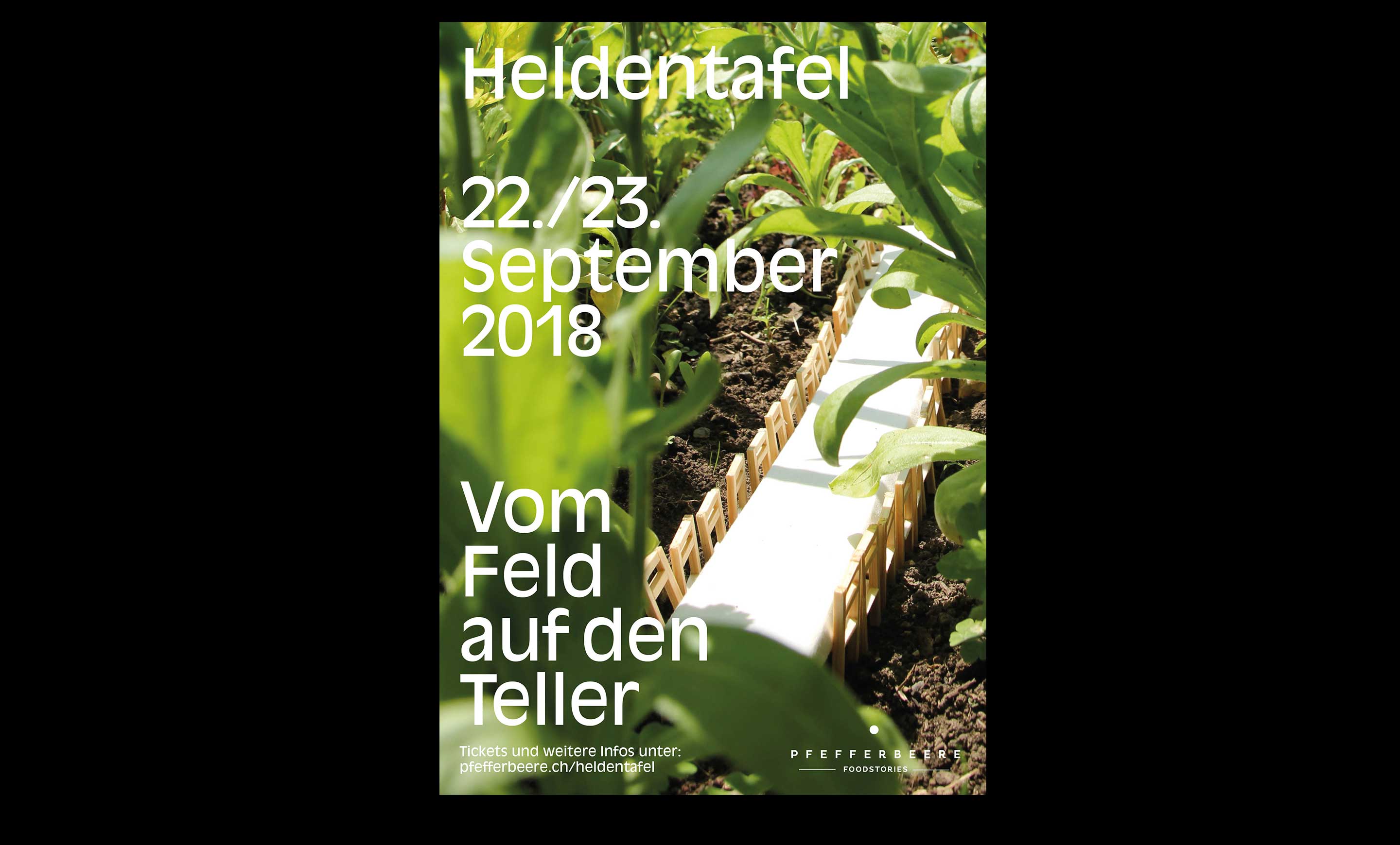 Plakatgestaltung Heldentafel