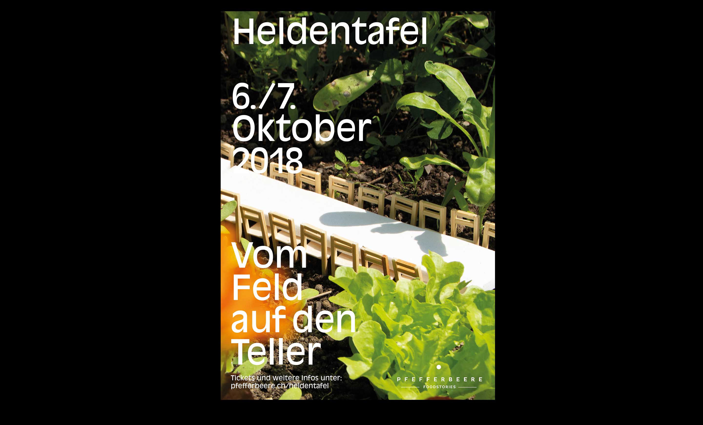 Plakatgestaltung Heldentafel